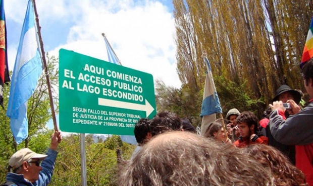 Cuatro días de caminata hacia el Lago Escondido “para que deje de estar escondido”