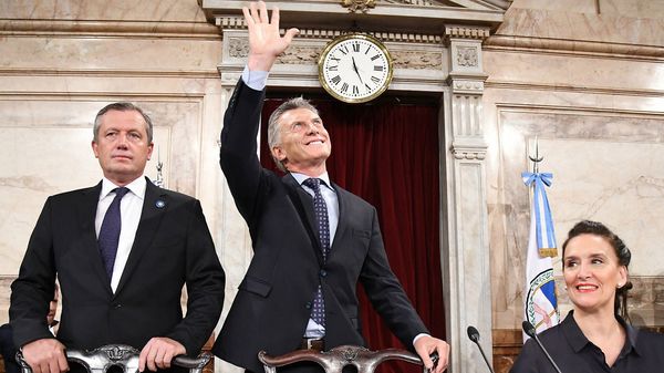 Macri, ante la Asamblea Legislativa: «No creo que Baradel necesite nadie que lo cuide»