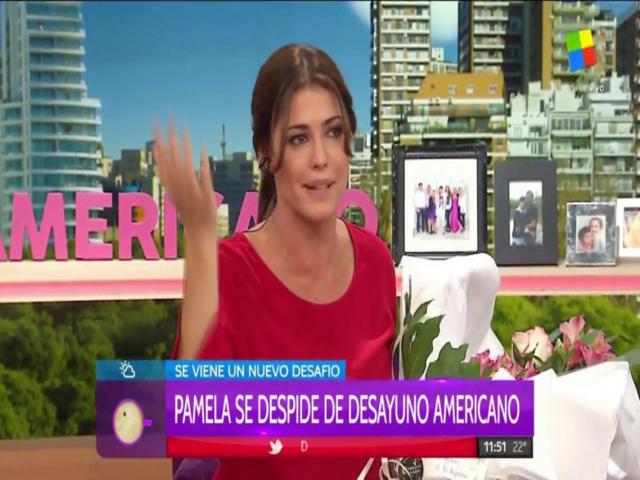 Pamela David se despidió entre lágrimas de «Desayuno Americano»