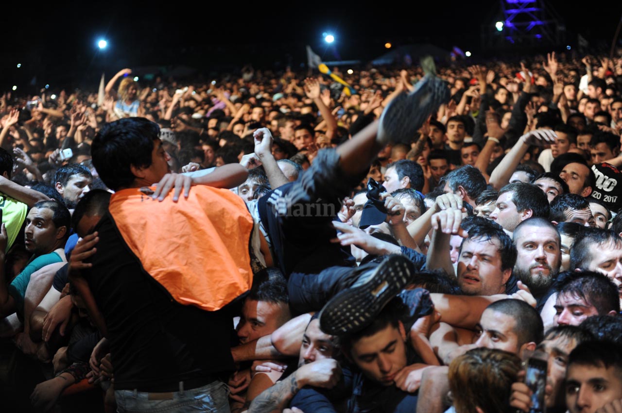 El Indio Solari en Olavarría, crónica de un show accidentado
