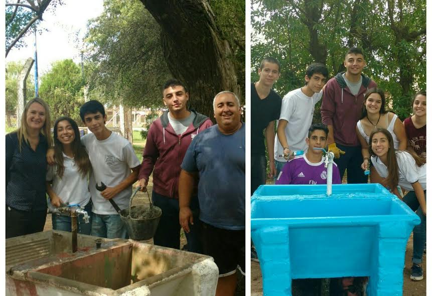 Agua para todos en el poli, ya es un hecho