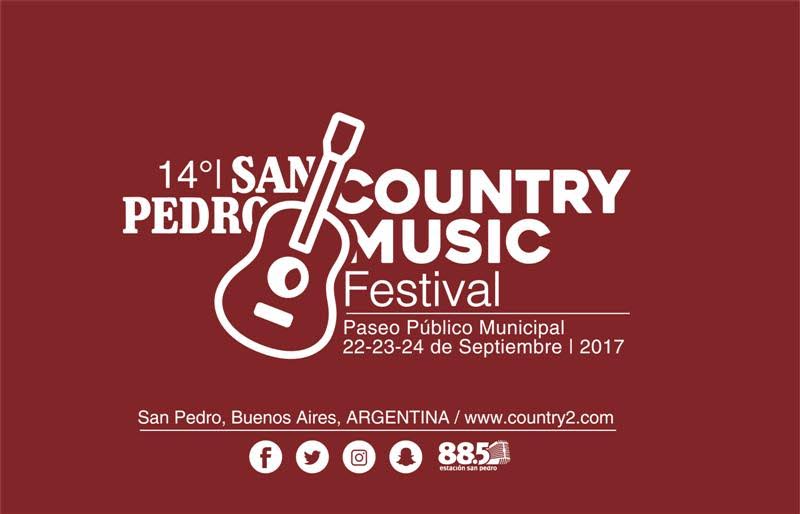 El San Pedro Country Music Festival confirmó fechas y artistas para su edición 2017    