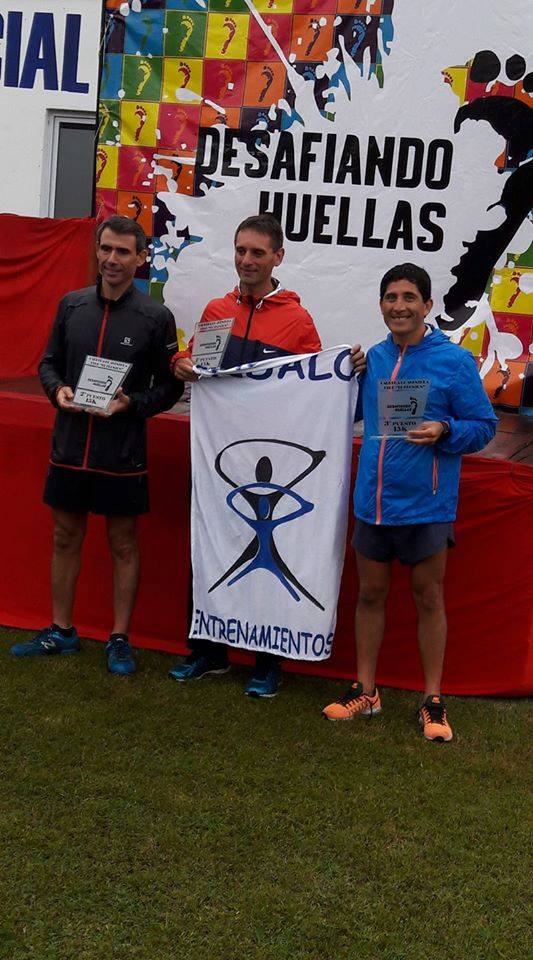 Brian Campodónico y Gabriel Errante… en lo más alto del “Desafiando huellas”