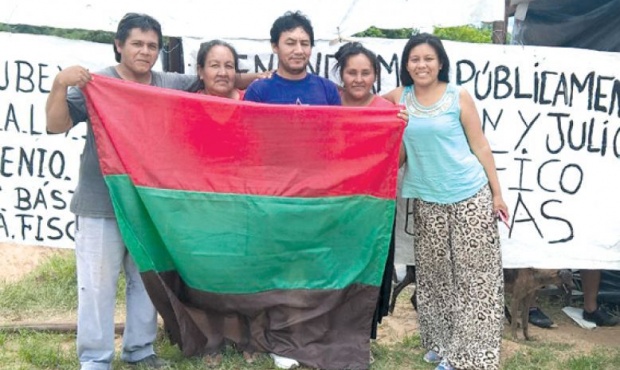 Una comunidad salteña lleva más de 60 días de acampe por la restitución de sus tierras