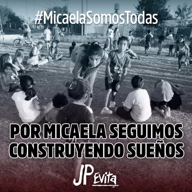 El Movimiento Evita convoca a una Marcha por Micaela García