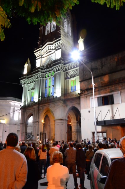 Se realizó el Vía Crucis