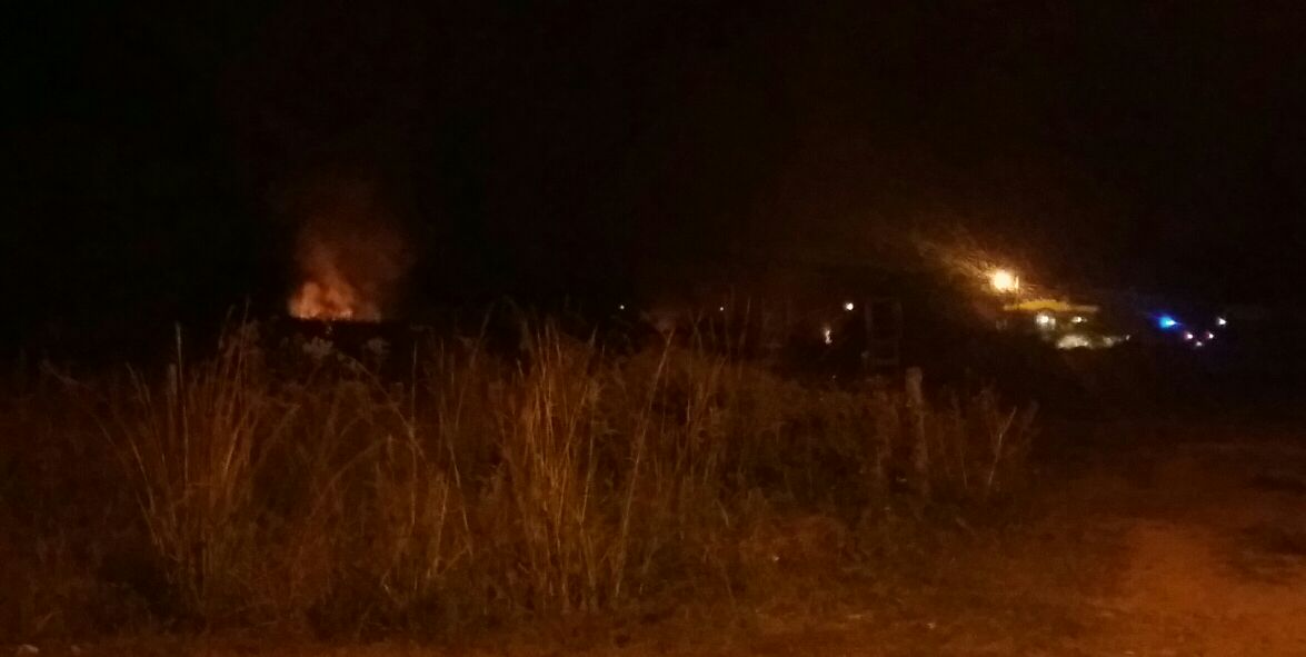 Incendio de pastizales