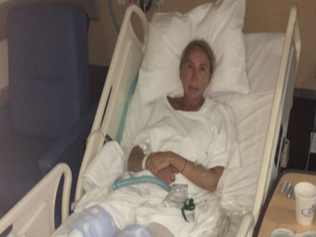 Preocupación por la salud de la conductora peruana Laura Bozzo