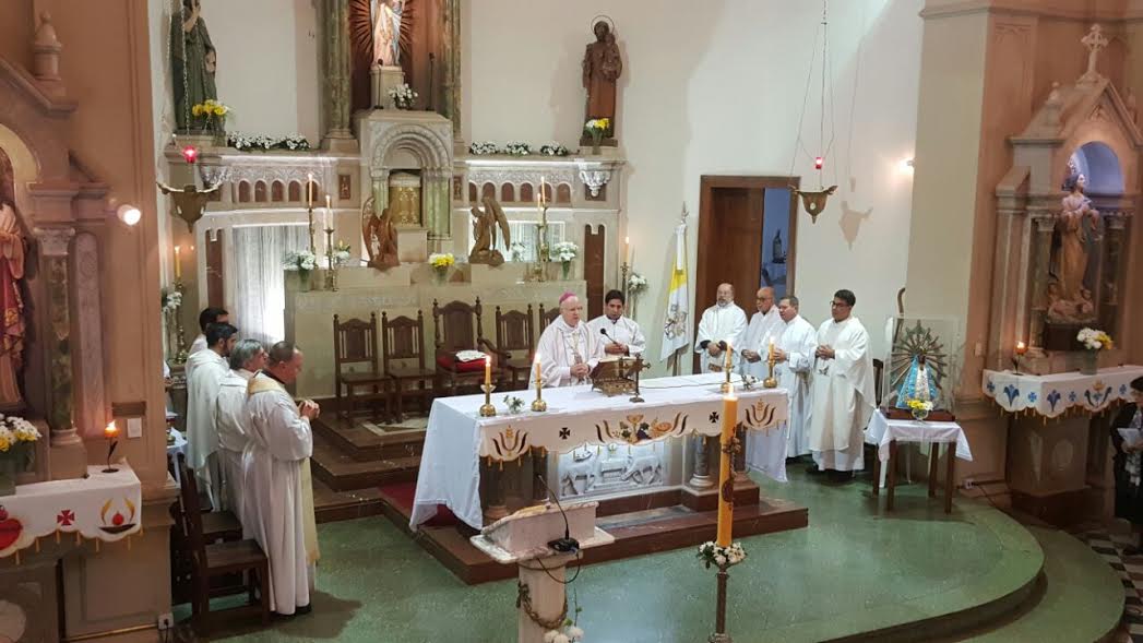 Carta de despedida del Padre Fernando Crevatín