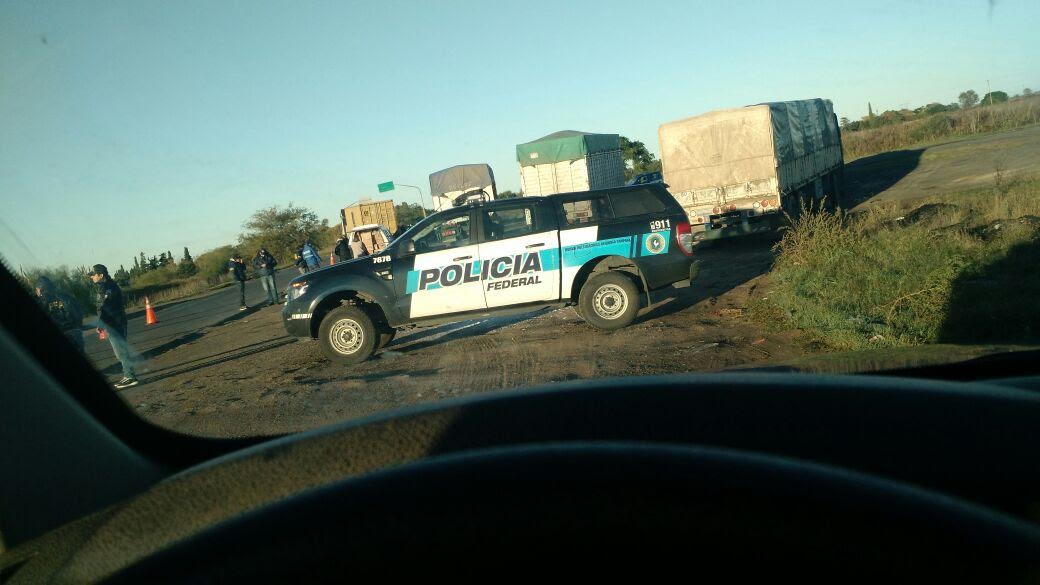 Ruta 9. Operativos de control de la Policía Federal