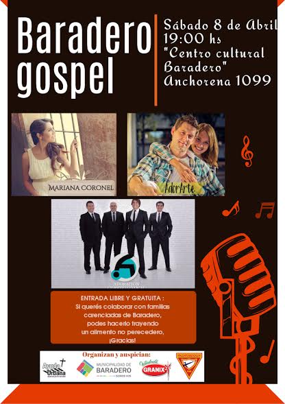 Baradero Gospel en el Centro Cultural “Arturo Umberto Illia”