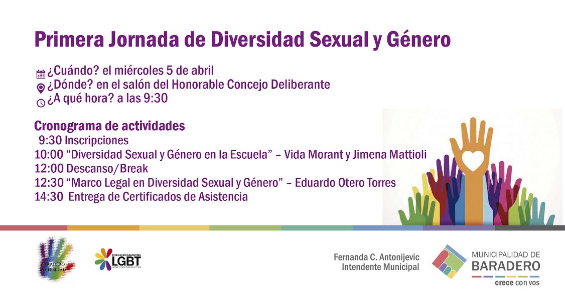 Primera Jornada de Diversidad Sexual y Género