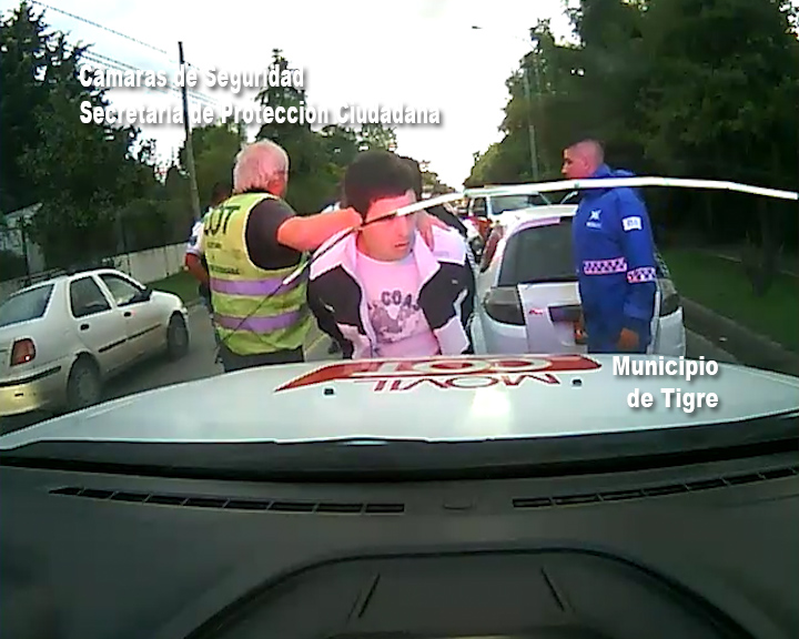 Tigre. Conductor detenido por evadir un control policial y portar droga