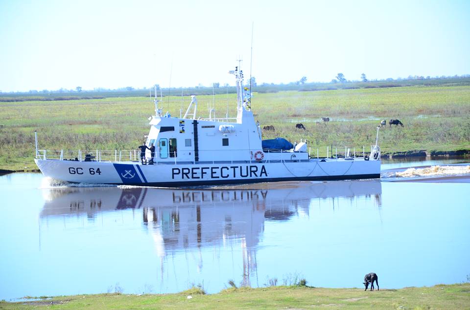 Prefecto Peralta: «Este crecimiento del río no es para preocuparse»