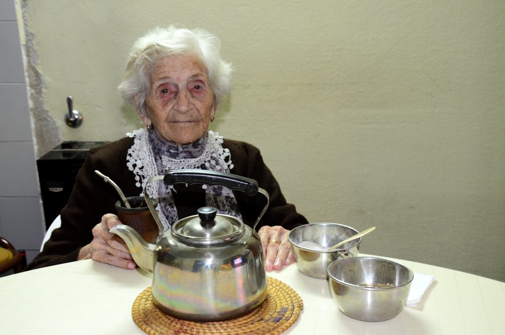 María Teresa Trappo cumplió 108 años