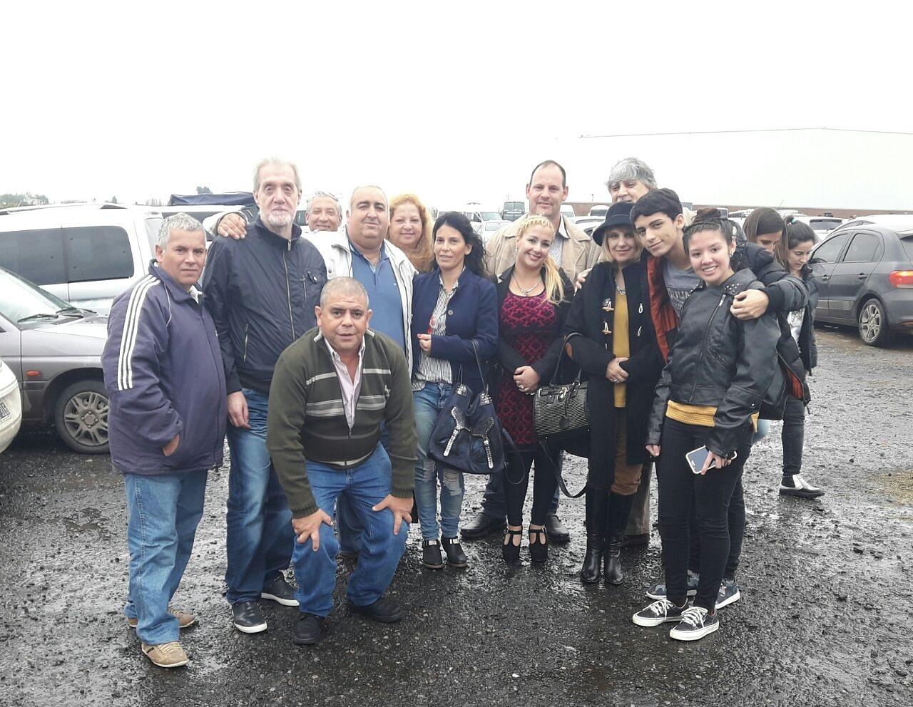 Concejales baraderenses en el lanzamiento de «Un País»