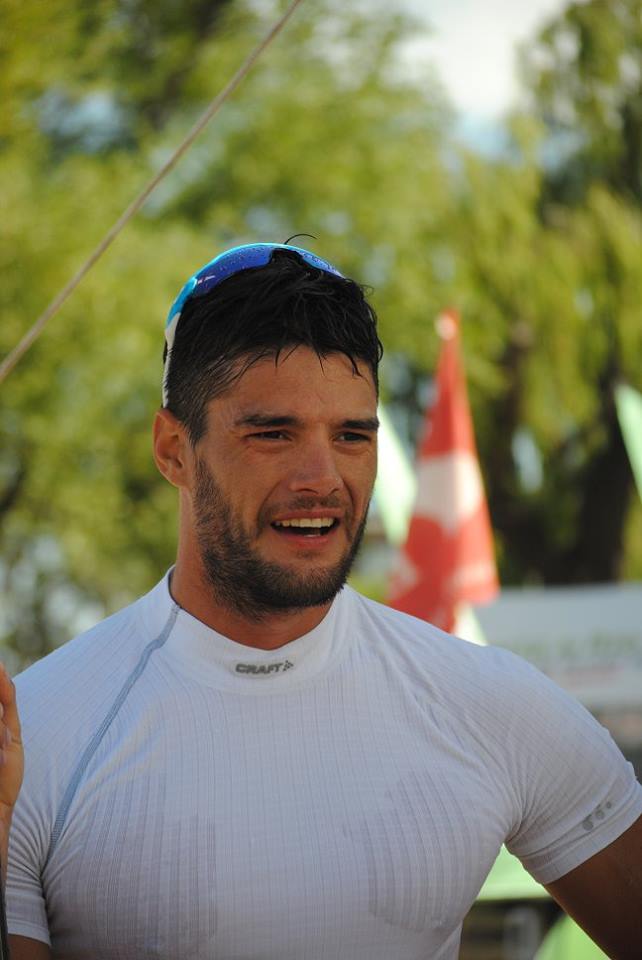 Gonzalo Carreras participó en dos Copas del Mundo de Canotaje