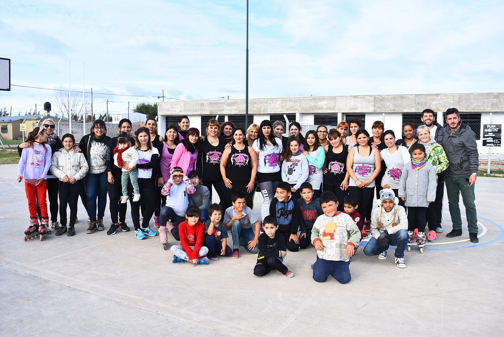 Recreación y deportes en la Plaza de los Intendentes
