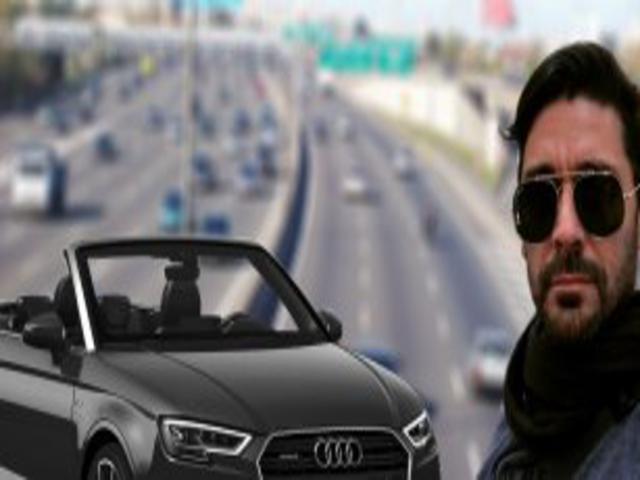 Hernán Piquín: choque, escándalo y gritos en la autopista Panamericana