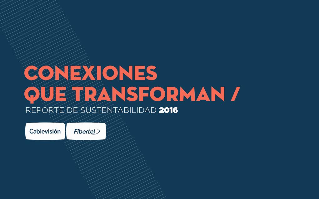 Cablevisión presenta su primer Reporte de Sustentabilidad