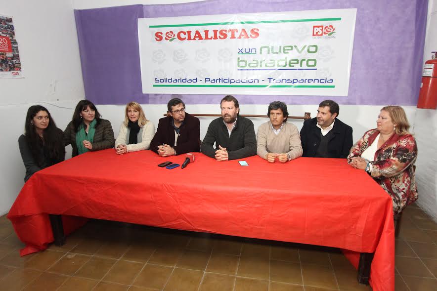 Funcionarios de Zarate visitaron a los Socialistas por un Nuevo Baradero