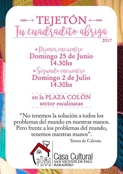 Tejetón solidario