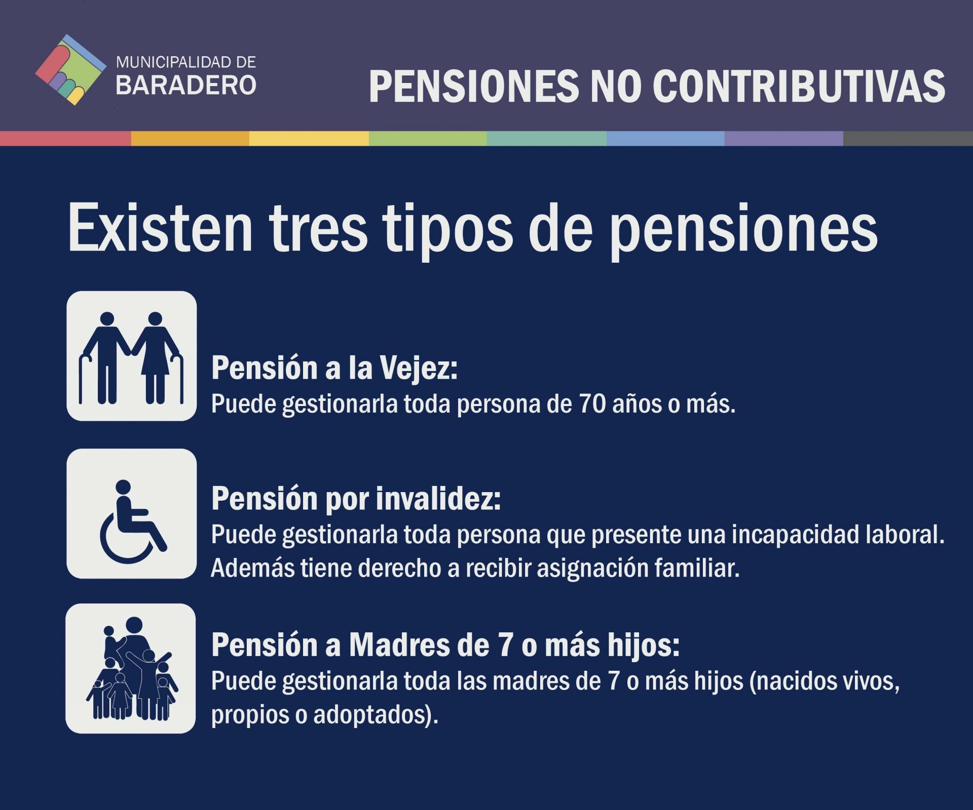 Rehabilitación de las Pensiones Nacionales No Contributivas