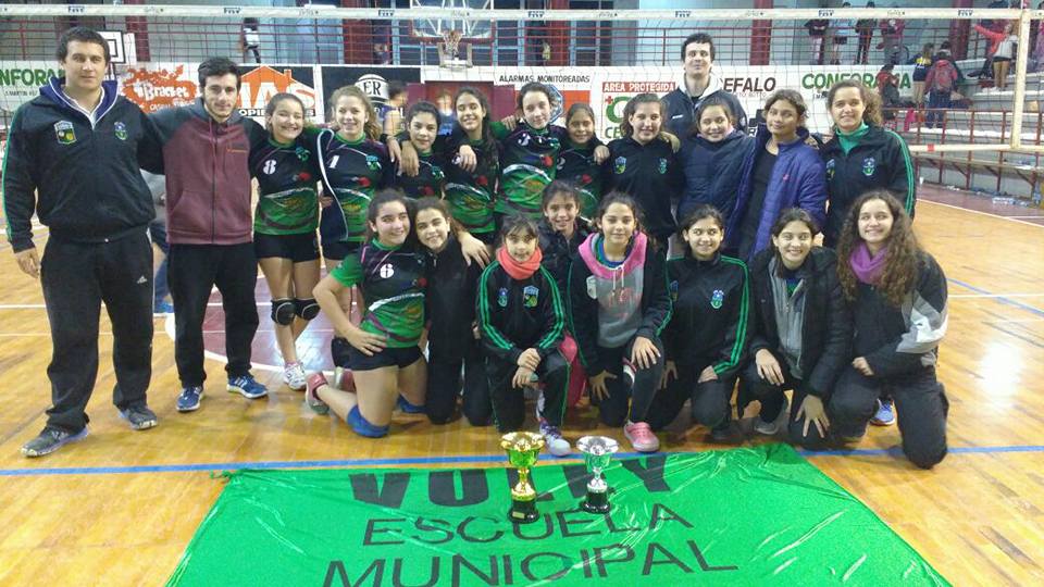 La Escuela Municipal de Vóley y una sobresaliente actuación en Ramallo