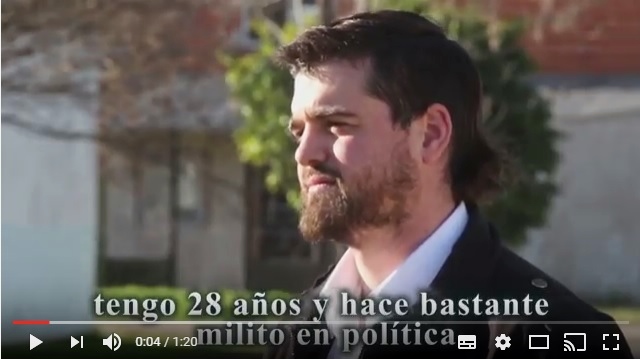 Marcos Carrizo dio a conocer su spot de campaña.