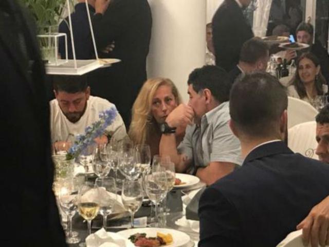 Diego Maradona se reencontró con Cristiana Sinagra después de 30 años
