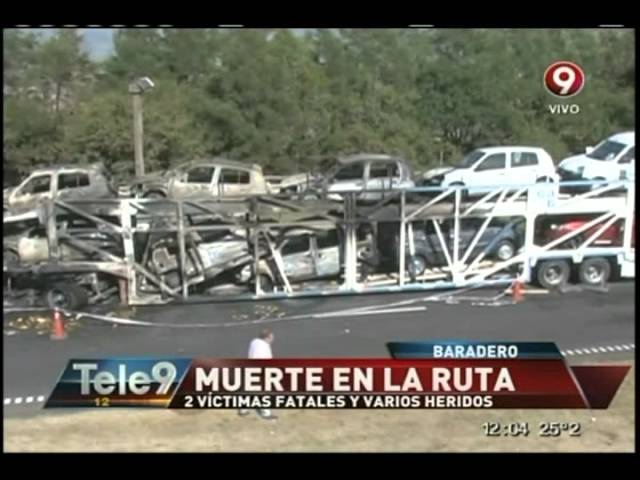 Baradero: Muerte en la ruta