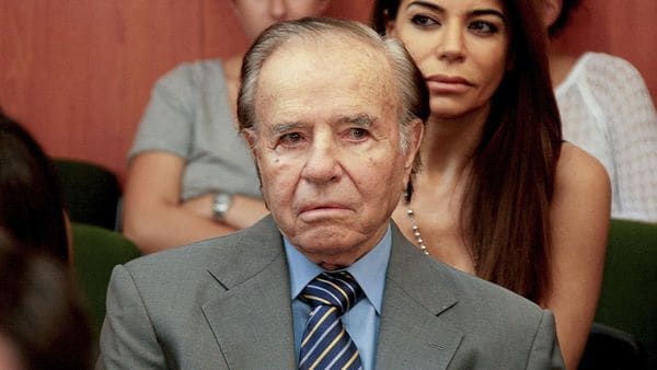 Carlos Menem no podrá ser candidato a senador