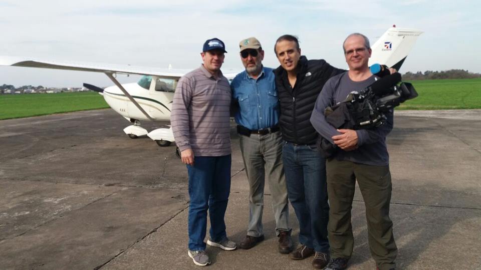Aero Club colaboró en la búsqueda del avión desaparecido