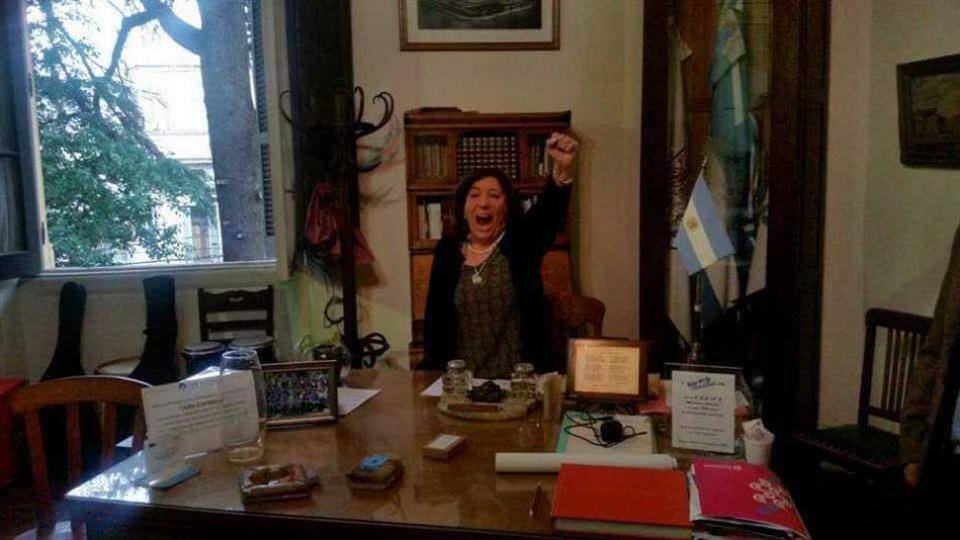 La baraderense Raquel Papalardo reasumió la dirección del Mariano Acosta