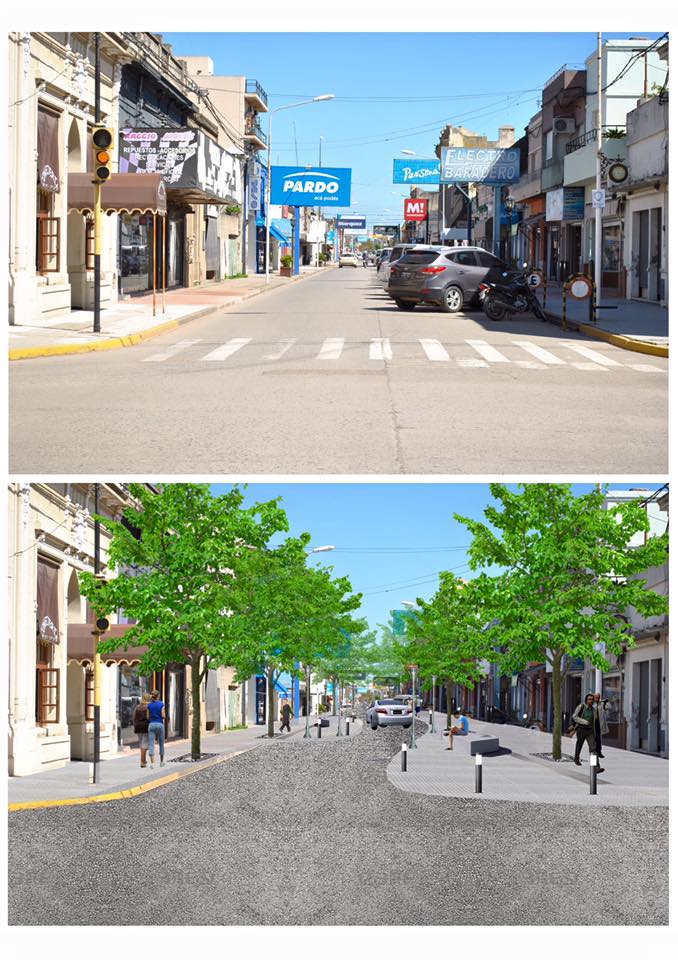 La obra de calle Anchorena incluye recambio de cañerías