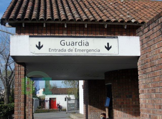 Roban una moto de la guardia del hospital