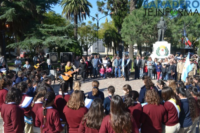 Baradero rindió homenaje al General San Martín