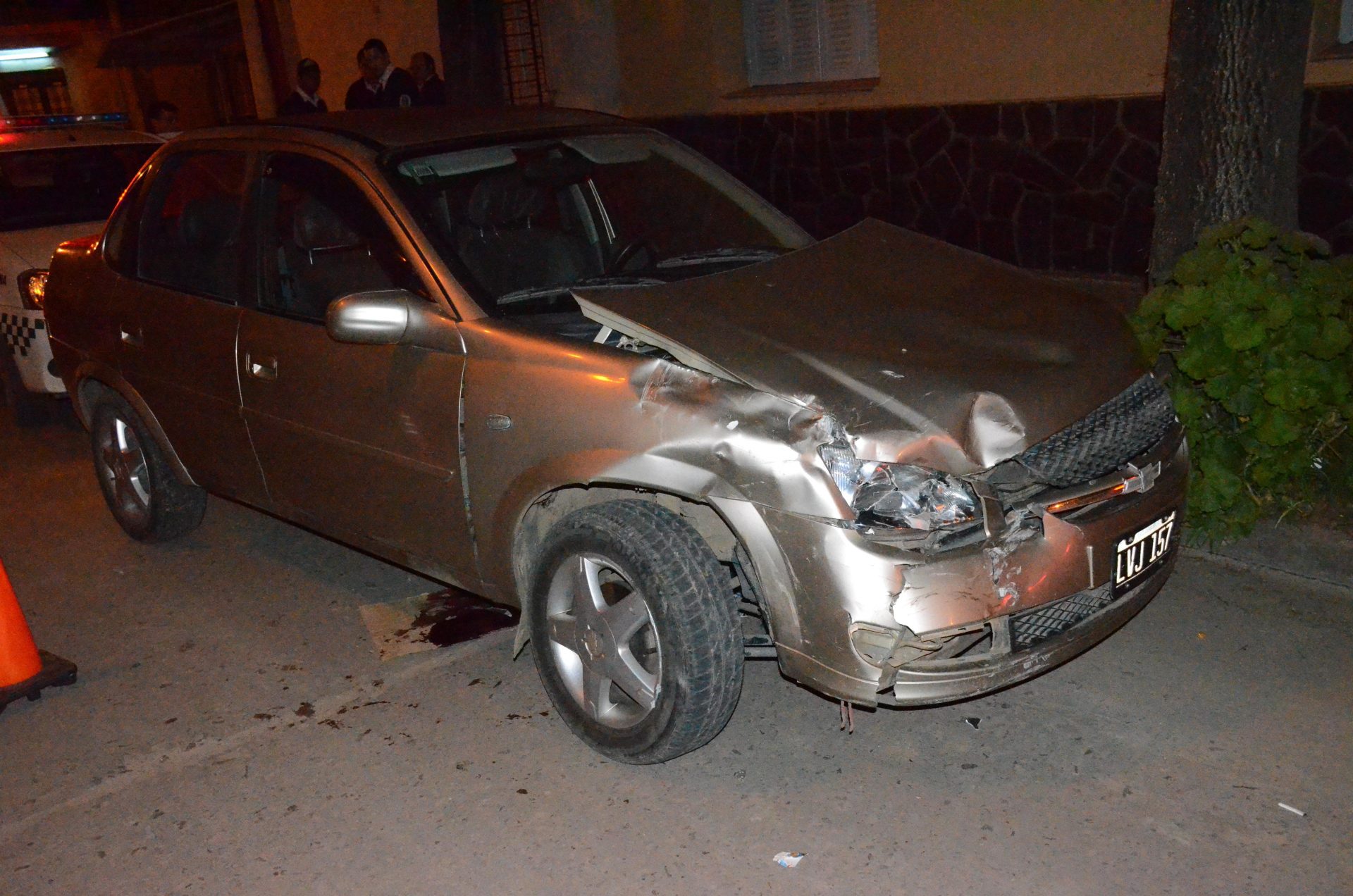 Accidente con un herido leve