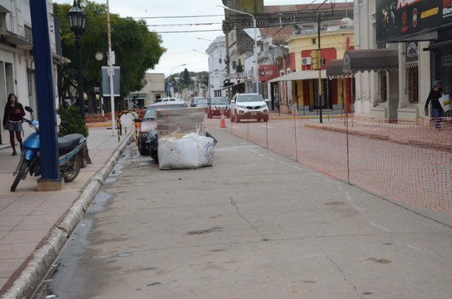 Comenzó la obra del Corredor Central calle Anchorena