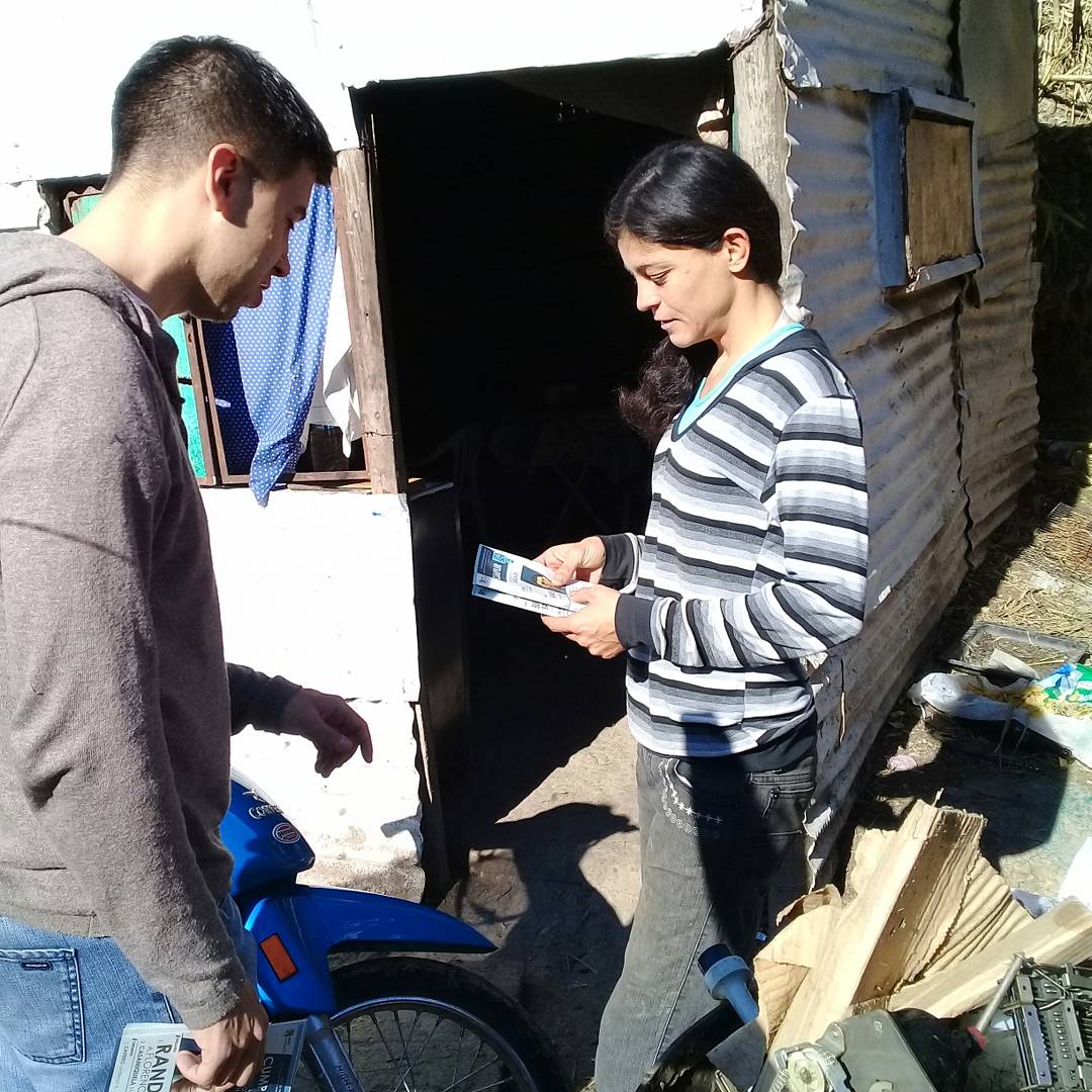Ramos de recorrida por los barrios