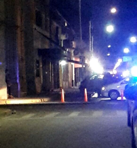 Accidente en pleno centro