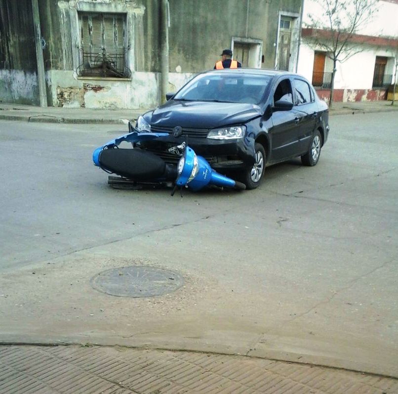 Accidente en Laprida y Medrano