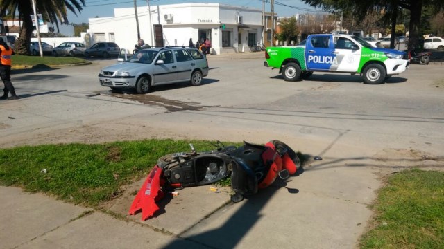Accidente en O’Roarke y Ameghino