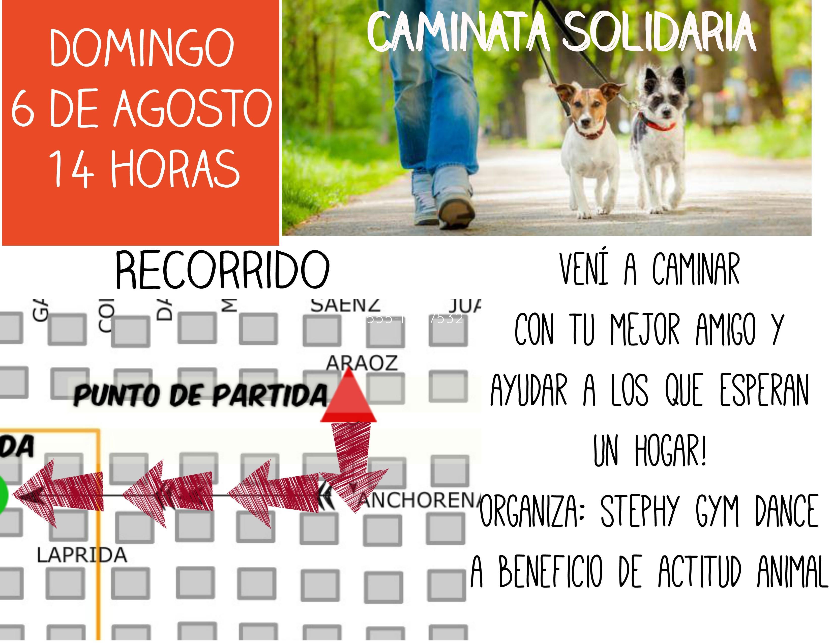 Caminata Solidaria a beneficio de Actitud Animal