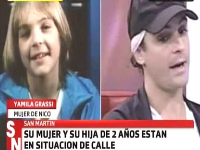 Nico, de Brigada Cola, internado en el Hospital Borda