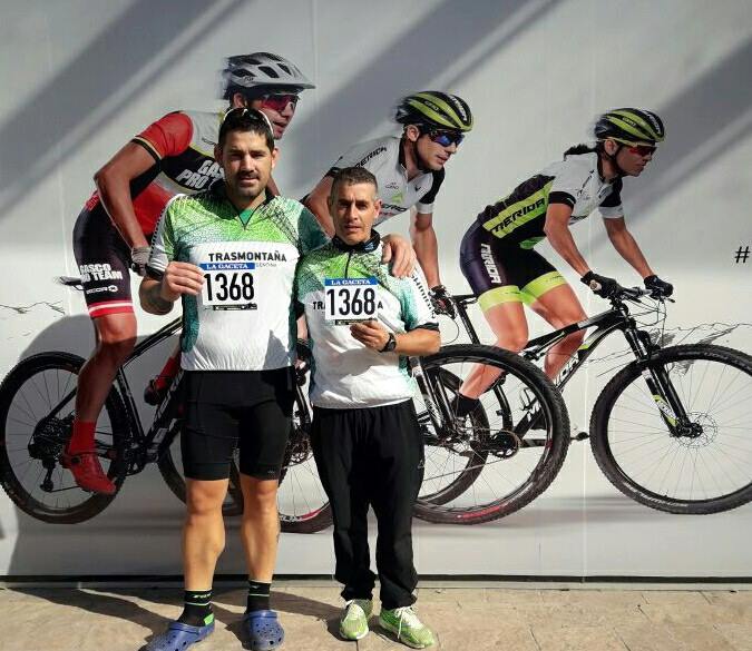 Hernán y Gonzalo… en el Transmontaña