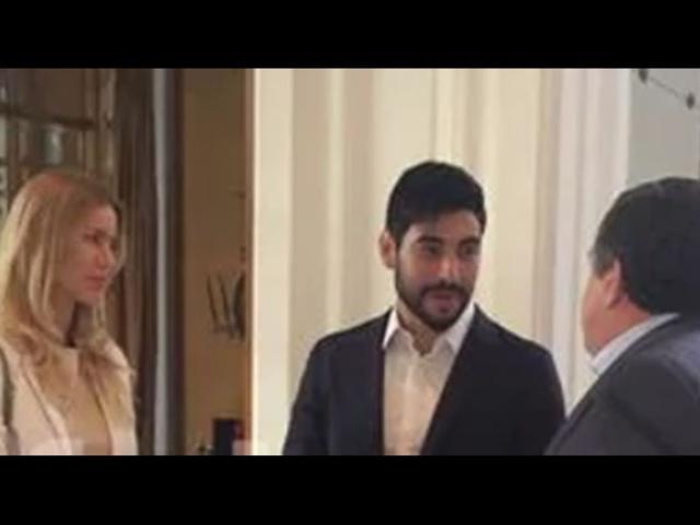 Moyano y Neumann: primera salida oficial y protocolar en la Embajada Argentina en Madrid