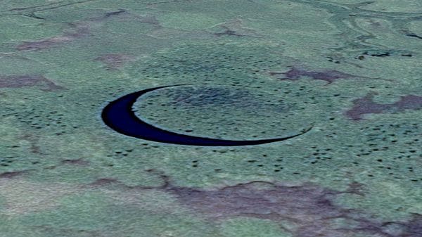 ¿Qué pasa en el Delta? El misterio de «El Ojo», la isla circular que se mueve sola