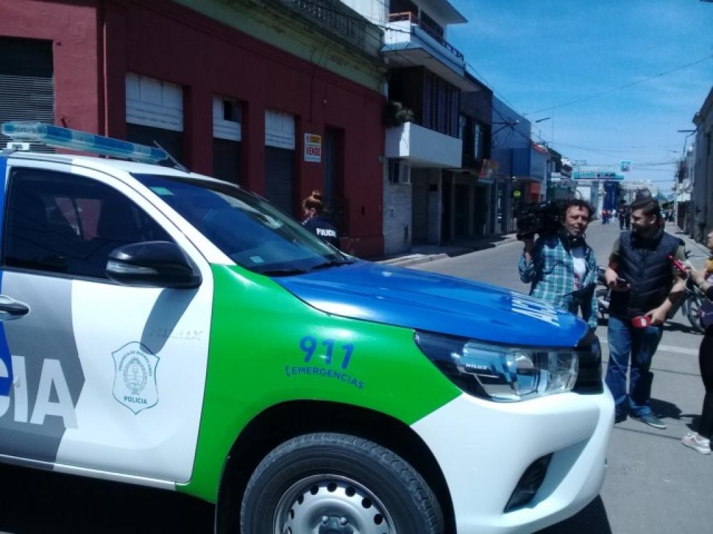 San Pedro. Amenaza de bomba en un Banco