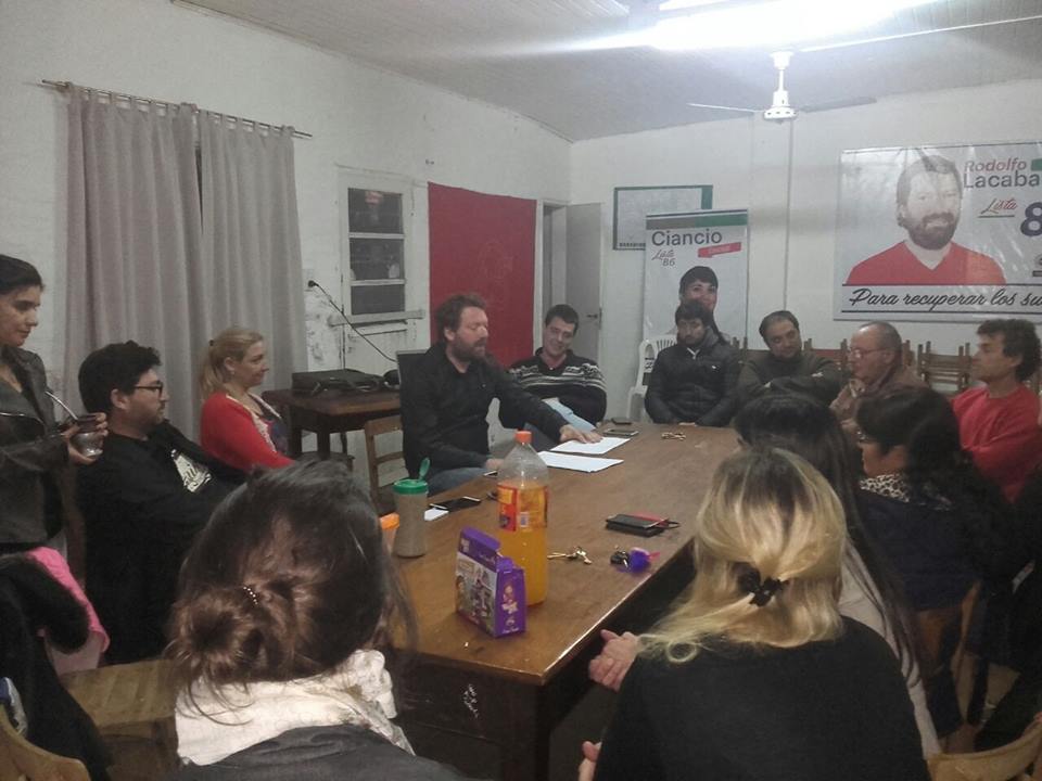 Lacabanne: «Nuestro desafío es que la gente corte boleta»
